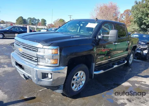 2015 Chevrolet Silverado 2500Hd Ltz из США, поврежденный, VIN 1GC1KWE81FF115860